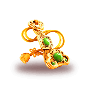 Jewels of Prosperity 5 Jewels of Prosperity หน้าแมวทอง